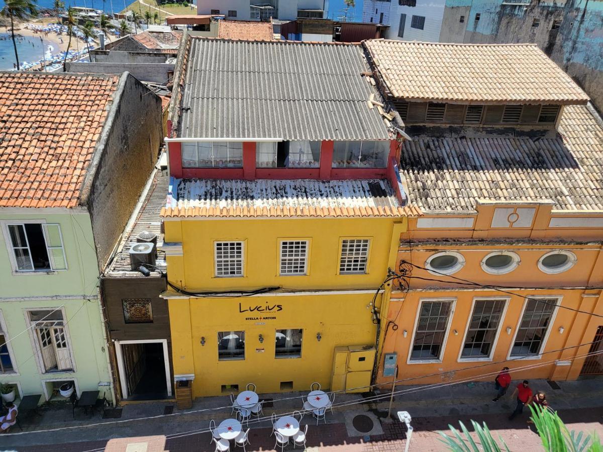 Bahia Flat - Vista Mar Farol Apartment Salvador Luaran gambar